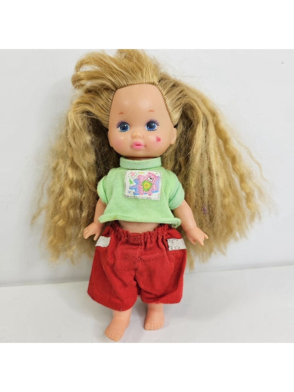Wee Lil Miss Bedtime Doll 1990 Mattel Good Condition